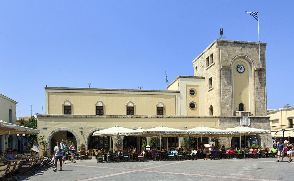 Egli building in Kos