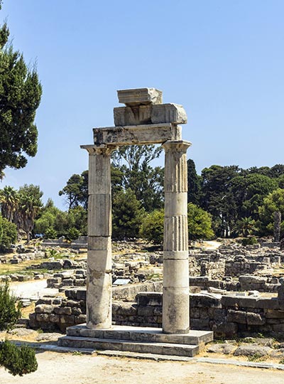 Altar Dionysus - Kos Historical sites