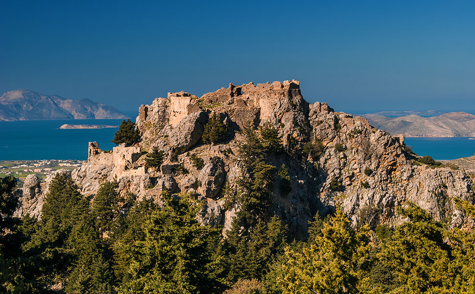 Castle of Paleo Pyli in kos.